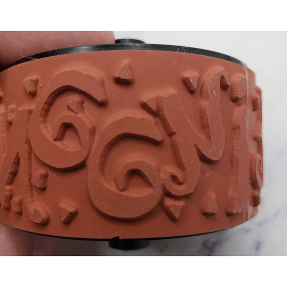 Stampin Up Roller Stampin Around Stamp Lot of 6 Rubber Stamping Wheels - Picture 13 of 16